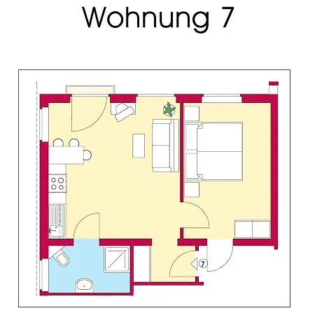 Appartement Haus Merian 7 Winterberg